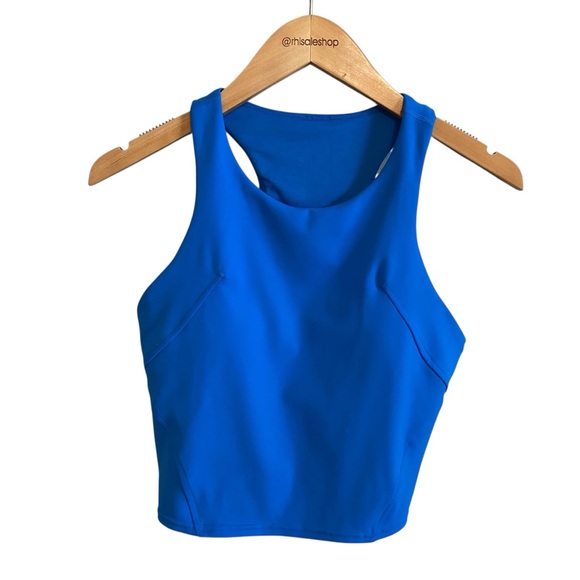 Lululemon Everlux Invigorate Training Tank Top Blue Size 8 W1DC1S